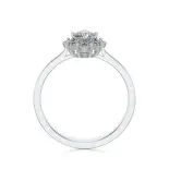 Pierścionek białe złoto z diamentami AJPZ_143